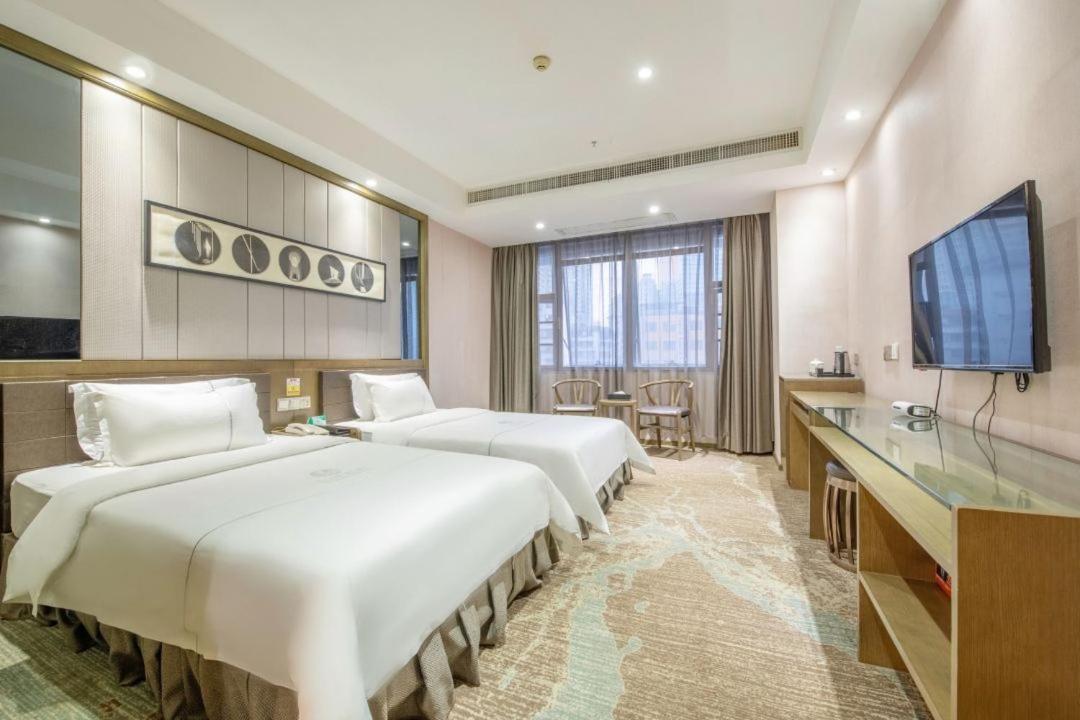 Lnsail Hotel Shenzhen Luohu Port Railway Station Kültér fotó