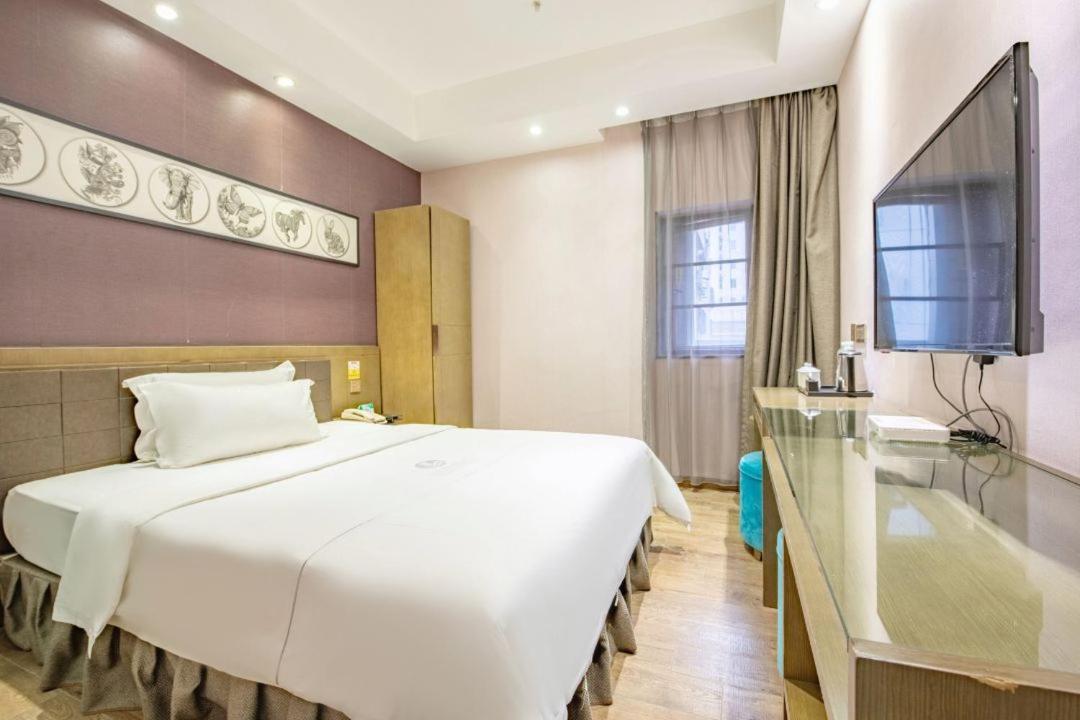 Lnsail Hotel Shenzhen Luohu Port Railway Station Kültér fotó