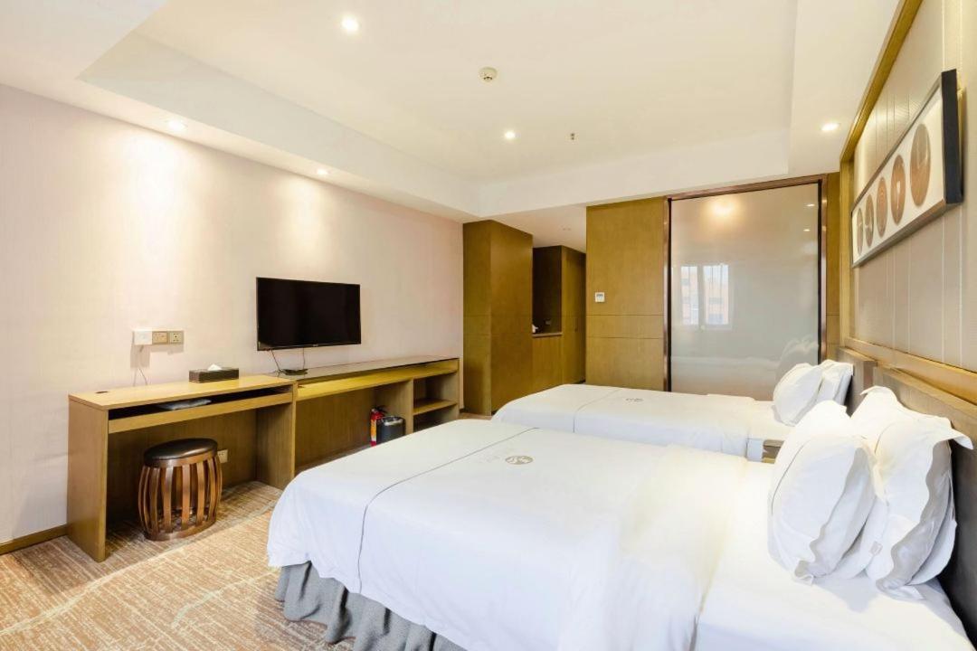 Lnsail Hotel Shenzhen Luohu Port Railway Station Kültér fotó