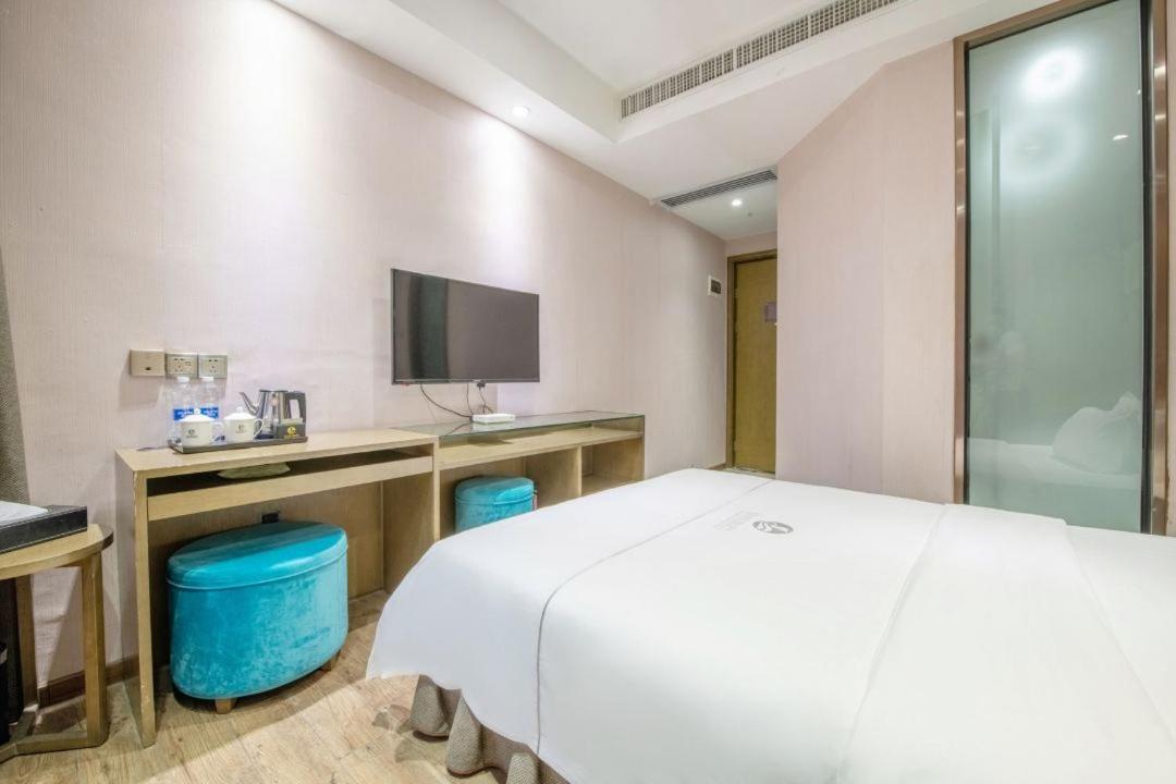 Lnsail Hotel Shenzhen Luohu Port Railway Station Kültér fotó