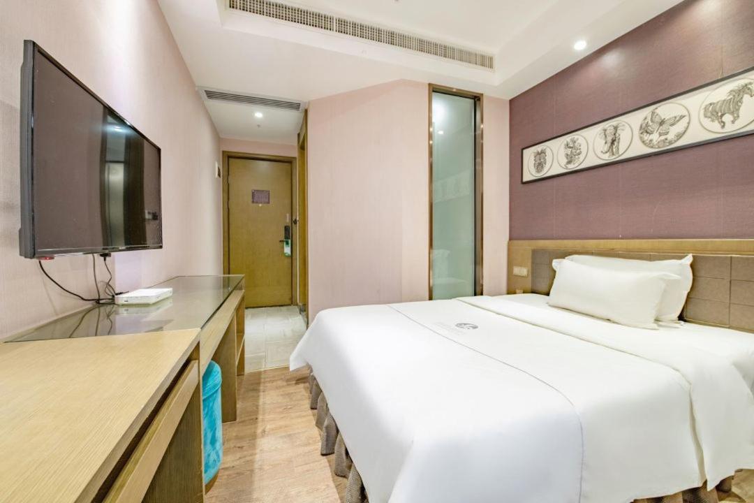 Lnsail Hotel Shenzhen Luohu Port Railway Station Kültér fotó