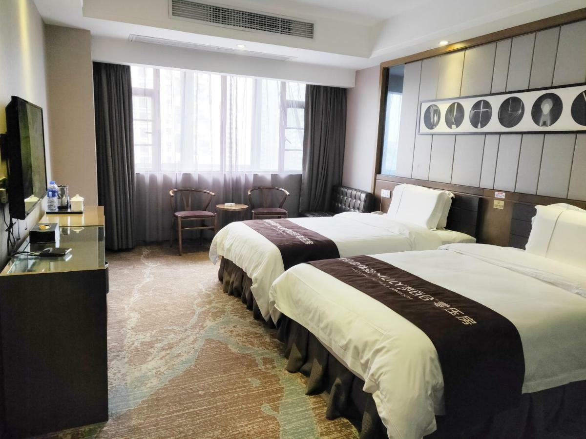 Lnsail Hotel Shenzhen Luohu Port Railway Station Kültér fotó