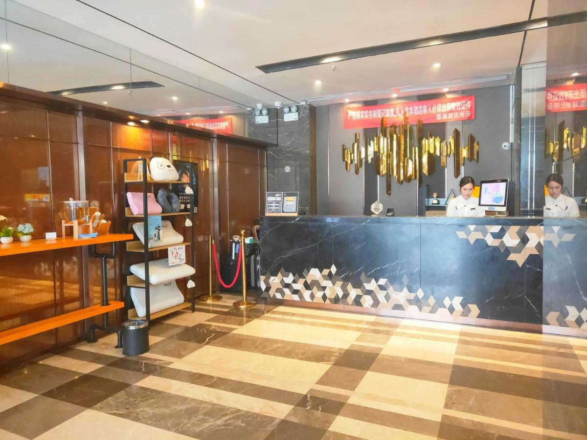 Lnsail Hotel Shenzhen Luohu Port Railway Station Kültér fotó
